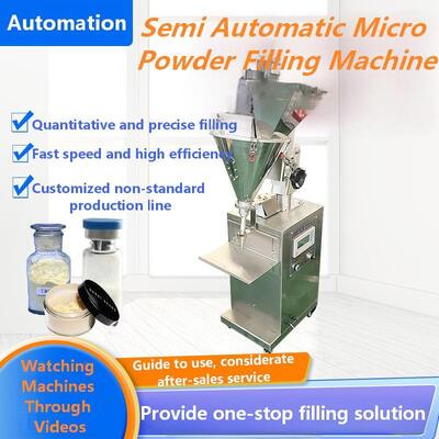 Manufacturer Supplied CH-FMGZ02 Semi-automatic Freeze-drying Plastic/Glass Bottle Powder Quantitative Filling High-Accuracy Small Dose