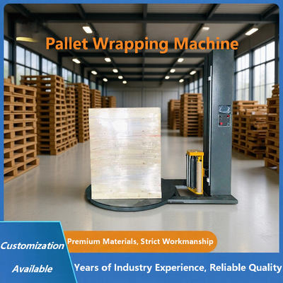 Automatic Pallet Wrapping Machine Vertical Turntable Wrapper Pre-stretch Film Wrapping Machine Automatic Film Wrapper