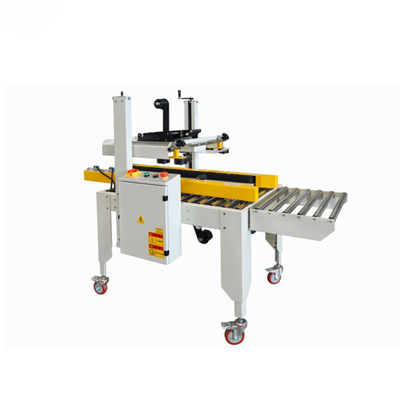 Semi-Automatic Straight Carton Sealing & PP Band Strapping Left & Right Drive All-in-One Machine