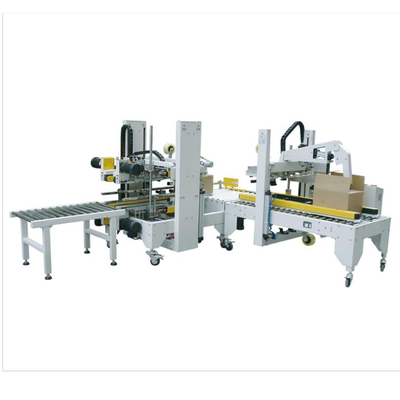 Fully Automatic Adaptive Flat Folding Carton I-shaped Taping Four Side Sealing Express Packing Sealer for Logistic Warehouse