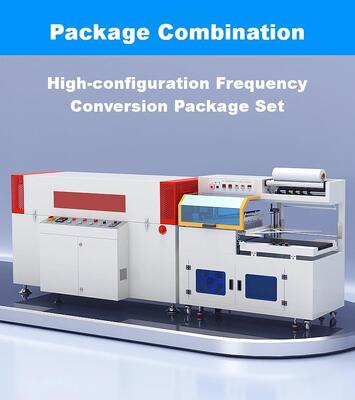 Fully Automatic Horizontal Sealing and Cutting Heat Shrink Wrapping Machine With 1.5m Tunnel for packaging lines