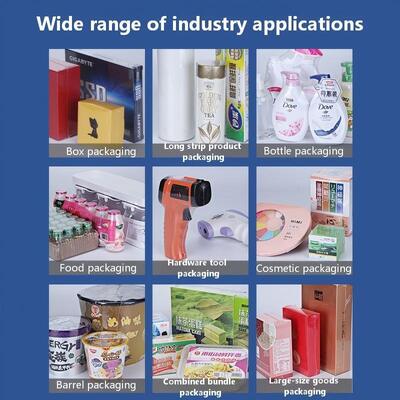 Fully Automatic CHIC Brand Pillow Heat Shrink Film Packaging Machine for Tableware Bottles Milk Tea & Cosmetic Wrapping