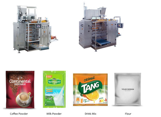 Automatic Sachet Packing Machine Sanitizer Sachet Multi Lane