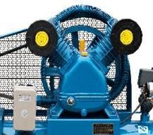 380V 100 Litre Belt Driven Air Compressor Piston Industrial Electric