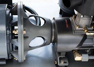 63dB Screw Drive Air Compressor Small 750KGS High Reliability