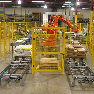 Robot Palletizer Machine, Automatic Bags Palletizer Machine,Carton Palletizer