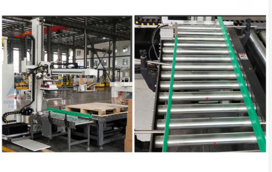 Servo Box Robot Palletizer Machine For Bottles Bags Cartons 600kg