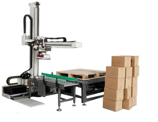 Servo Box Robot Palletizer Machine For Bottles Bags Cartons 600kg