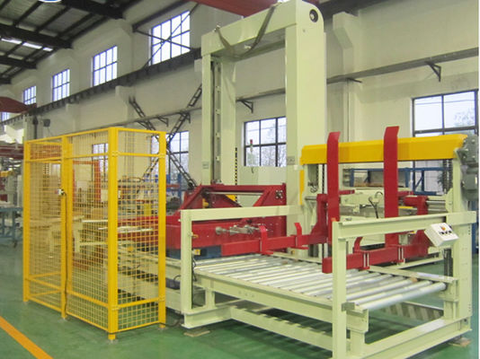 Water Automatic Palletizing System Bag Palletizer Machine Mitsubishi Servo Motor