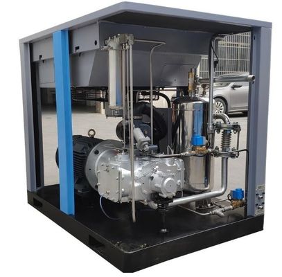 Efficient Screw Air Compressor With ≤3ppm Oil Content Pressure Range 0.7-1.2MPa