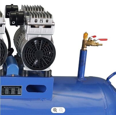 W50 Twin Double Piston Compressor 110L Min Inflatable Gas