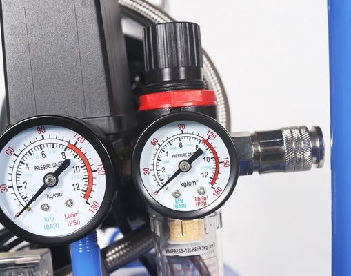800w Oil Free Piston Air Compressor Single Piston 25L Multi Phase Filteration