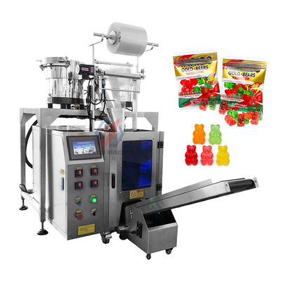 Automatic Counting Soft Candy Gummy Bear VFFS Packaging Machine