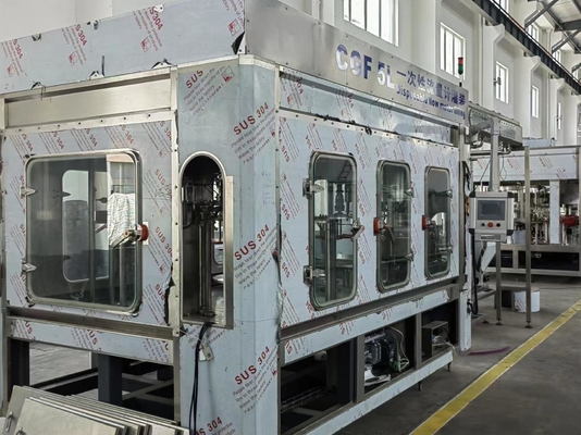 Automatic Complete 5 Gallon Drinking Water Production Line Machine for Industrial