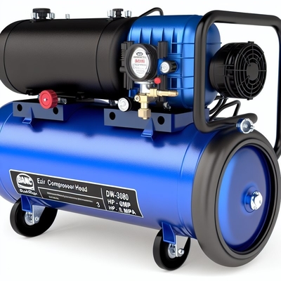 Electric Air Compressor Head DW-3080 with Synthetic Oil 3 HP Horsepower 0.8Mpa Pressure