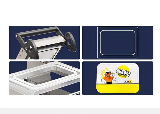 Compact Design Manual Heat Sealer Machine  for Food Tray Sealing Easy to use Food and Meat Package  for Plastic Containers