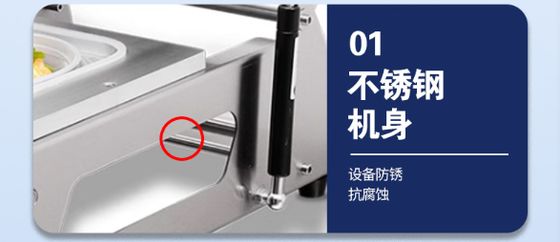 Small Portable Plastic Material Container Sealer Heat Meal Food Tray Sealer Machine For Food Tray Packing Manual Tray Sealing Machine Compact Design for Food Packaging