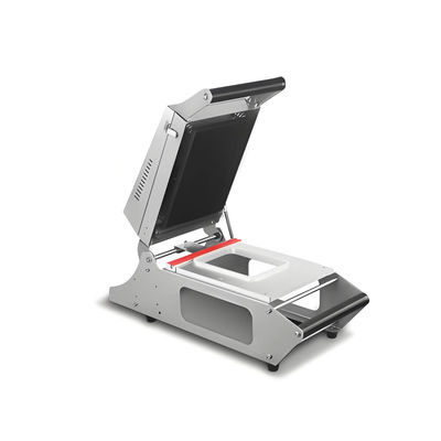 Customizable Manual Sealer Machine DQ160A with Adjustable Temperature Control and Ergonomic Handle for Food Trays