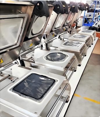 Compact Manual Tray Sealing Machine with Adjustable Temperature Control Circle-cut Design and Ergonomic Handle