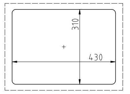 CUSTOMIZED Mold QF370T-S Takeaway Fast Food Vegetable Lock Fresh Box Sealing Packaging Machine