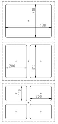 CUSTOMIZED Mold QF370T-S Takeaway Fast Food Vegetable Lock Fresh Box Sealing Packaging Machine