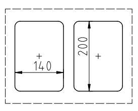 Factory Direct Automatic Vertical Vacuum Skin Sealing Machine DQ305VSL Food Seafood Meat Food Container Sealing Machine