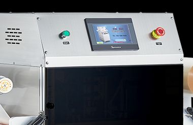 Factory Direct Sale Automatic Vertical Vacuum Skin Sealing Machine DQ440VSL Food Seafood Meat Food Container Sealing Machine