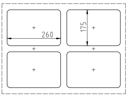 Factory Direct Sale Automatic Vertical Vacuum Skin Sealing Machine DQ440VSL Food Seafood Meat Food Container Sealing Machine