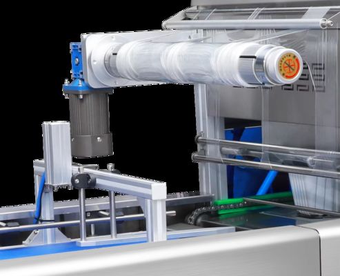 Full-Automatic Chain Vacuum packaging Sealing Machine Plastic Tray Sealer DQ580AT-V High Quality Tray Sealer