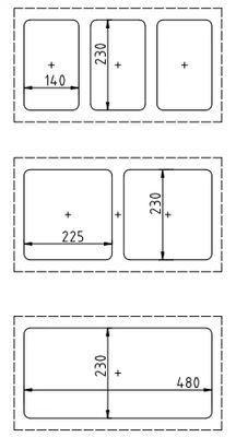 Full-Automatic Chain Vacuum packaging Sealing Machine Plastic Tray Sealer DQ580AT-V High Quality Tray Sealer