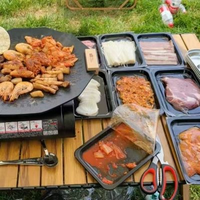 Full-Automatic Chain Vacuum packaging Sealing Machine Plastic Tray Sealer DQ580AT-V High Quality Tray Sealer