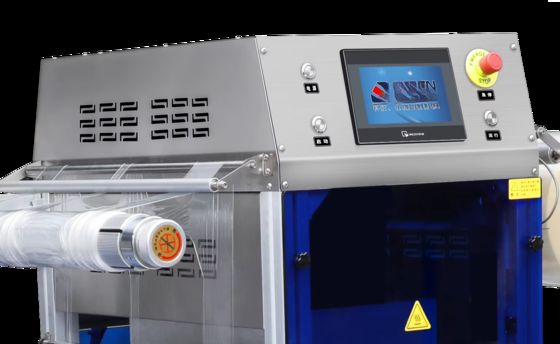 Automatic Continuous Vacuum Skin Displacement Chain Plastic Tray Sealer DQ730AT-V High Quality Tray Sealer Machine