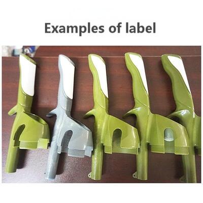 Manufacturer's direct supply of small semi-automatic flat labeling machine CH-615 plastic part labeling machine, plane labeling machine