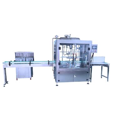 Customized Fully Automatic Four Head Red Wine Lamp Inspection and Filling Machine CH-400 Liquid Filling and Labeling