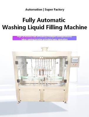 Fully Automatic Laundry Detergent CH-XYYGZ Hand Sanitizer Shampoo Shower Gel Automatic Quantitative Filling Machine