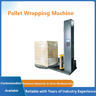 Automatic Pallet Wrapping Machine Vertical Turntable Wrapper Pre-stretch Film Wrapping Machine Automatic Film Wrapper