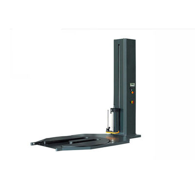 CE and PLC Custom M-type Forklift-operated Wrapping Packer with No Ramp Required for Loading for Wrapping of Pallets