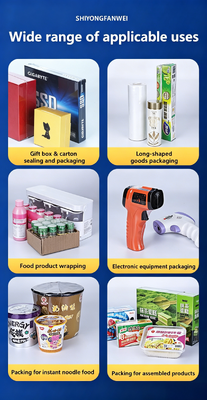 Fully Automatic High-Speed L-Type Sealing Heat Shrink Wrapping Machine for packaging lines