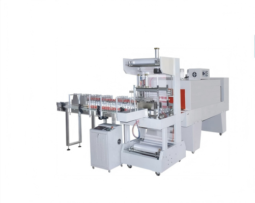 Fully Automatic Electric Heat Shrink Film Packaging Machine Sleeve-type Sleeve for Cartons Mineral Water Bottles Cans PE Film