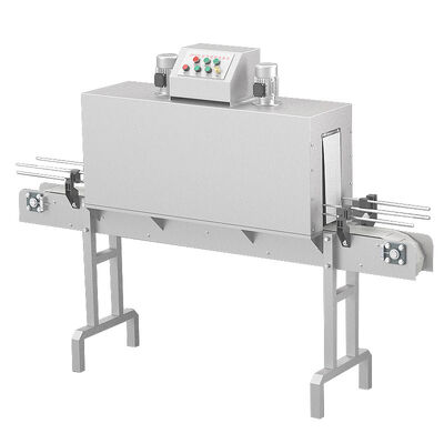 Fully Automatic Electric PLC-Controlled Steam Heat Shrink Wrapping Machine PVC/PET Film Sleeve Wrapper for Beverage Bottles Cans