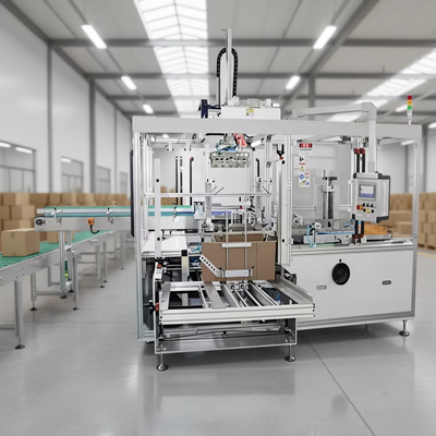 CHIC CH-05 Fully Automatic Pneumatic High-Speed High-Accuracy Food Carton Opening Sealing Machine Multi-functional High Rigidity