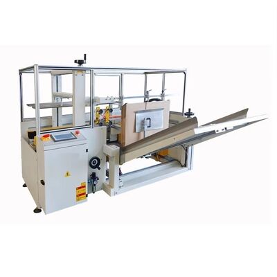 Automatic Cartoning Machine Vertical Unboxing Forming Bottom Straight Tape Sealing Packaging Equipment for Production Lines