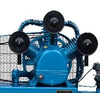 15hp Reciprocating Piston Air Compressor Belt Driven 300l 3 Head