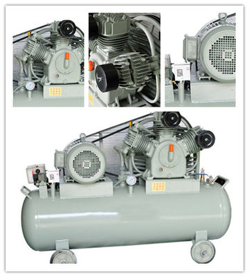 W 0.5 7.5kw Air Reciprocating Piston Compressor 180L Three Head